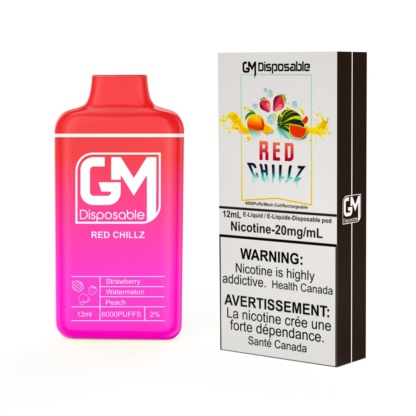 GM Disposable RED CHILLZ